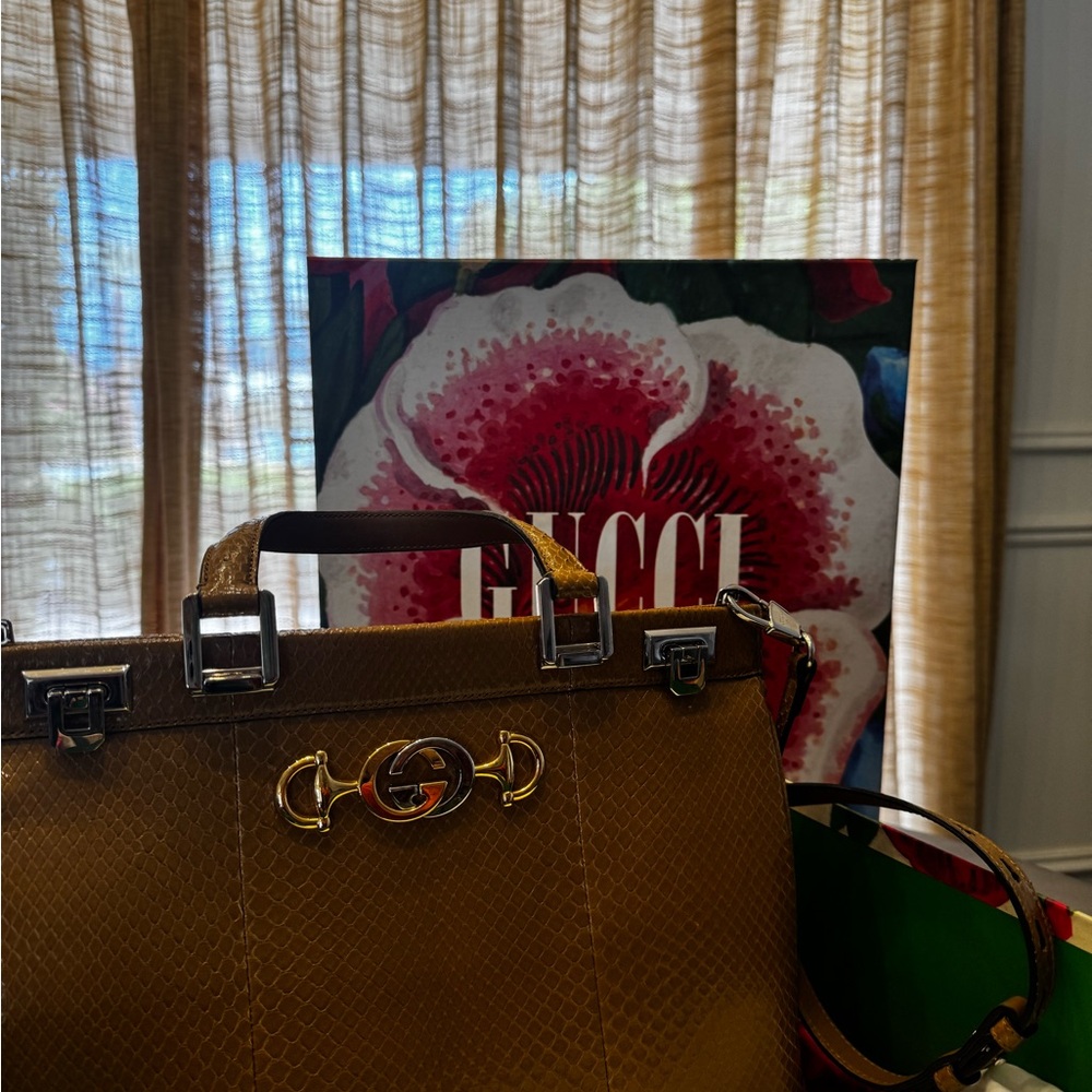 Gucci Python Purse - Picture 6 of 8